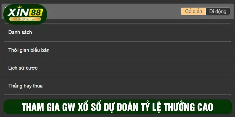 Khám phá lý do nên đặt cược cùng GW ở XIN88 
